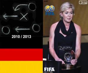 пазл Тренер года ФИФА 2013 для женщин обладатель Сильвия Neide